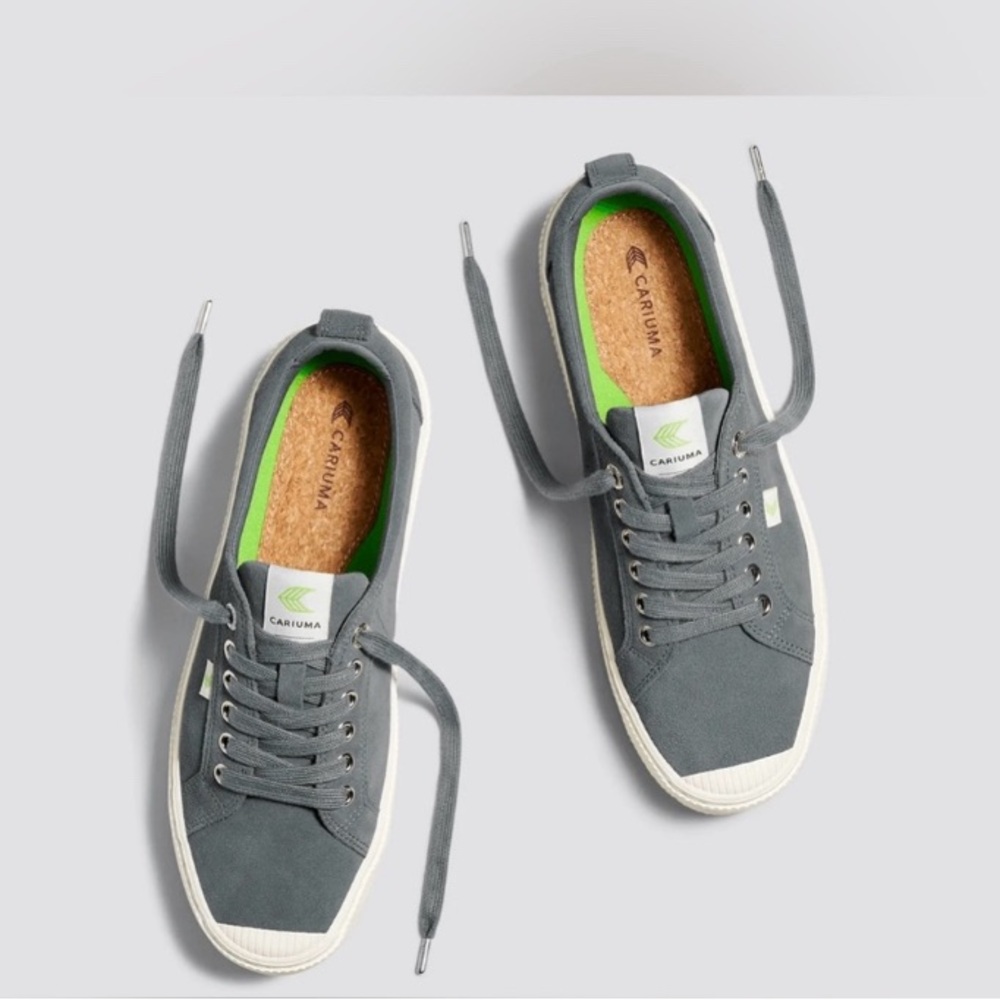 CARIUMA Grey Suede Sneakers Women’s 9/Men’s 7.5 BNIB